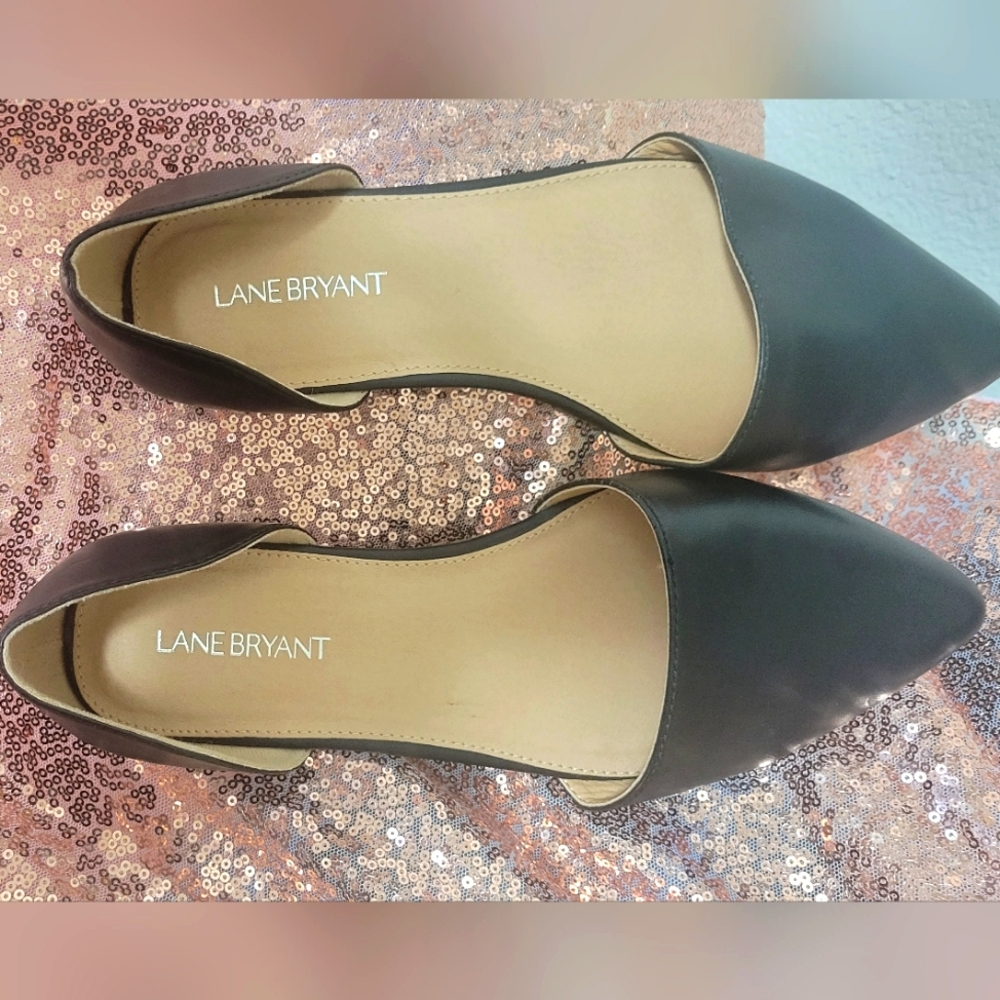 Lane Bryant size 9W slip on flats. NWOT - Picture 3 of 6